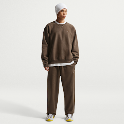 Nike Solo Swoosh Men's Fleece Open-Hem Pants. Nike.com